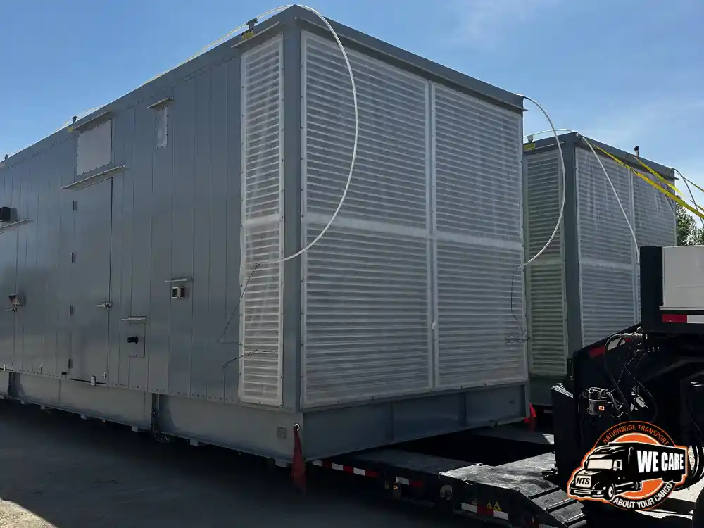 transporting a data center